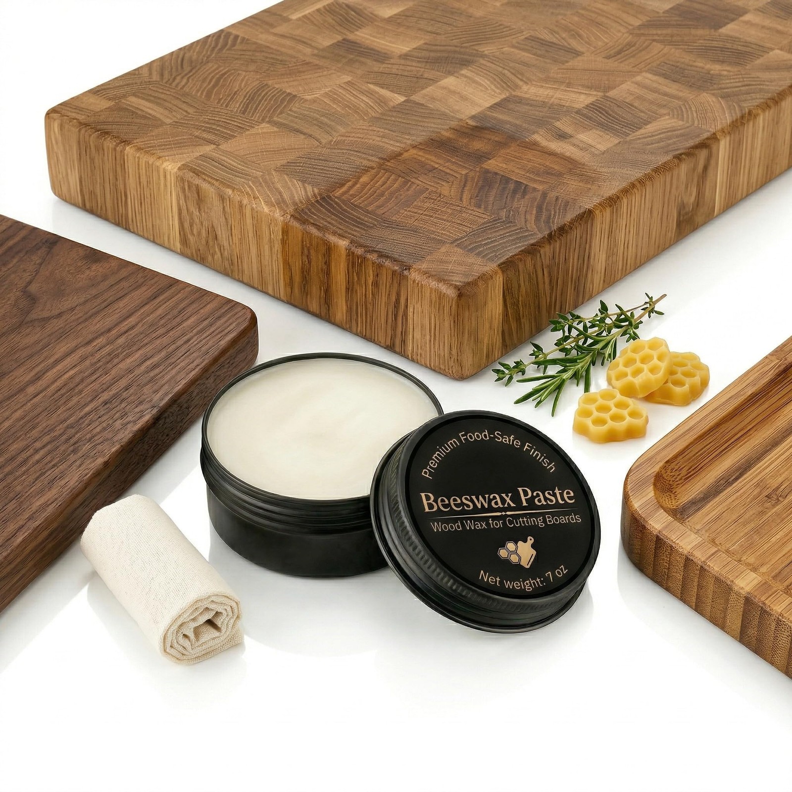 Cutting Board Wax Wood Butter Food Grade Mineral Oil Beeswax – Cutting Board …