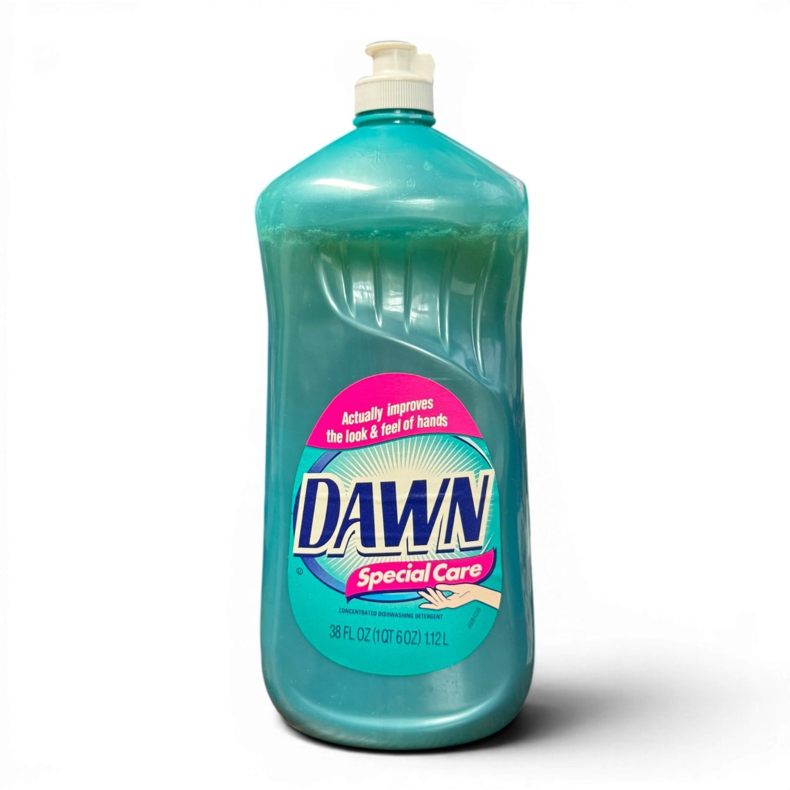 Vintage 1999 Dawn Ultra Special Care Dish Soap 38 oz NOS Detergent Bottle Prop