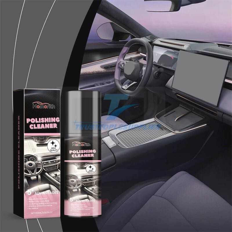 Car Interior Cleaner, Vehicle Interior Polish | Interior Detailer Spray-3PCS
