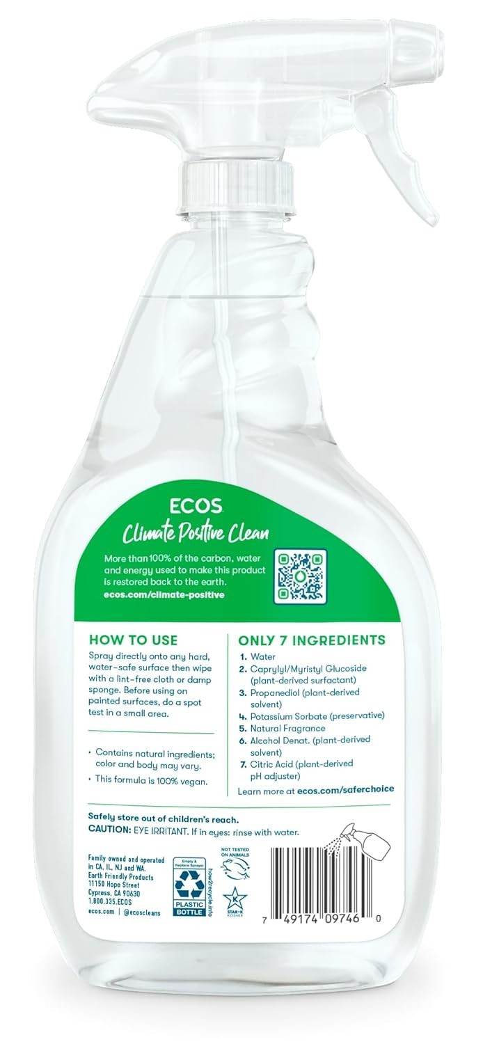 ECOS All Purpose Cleaner, Parsley, Bottle by Earth Friendly Products, 22 Fl Oz