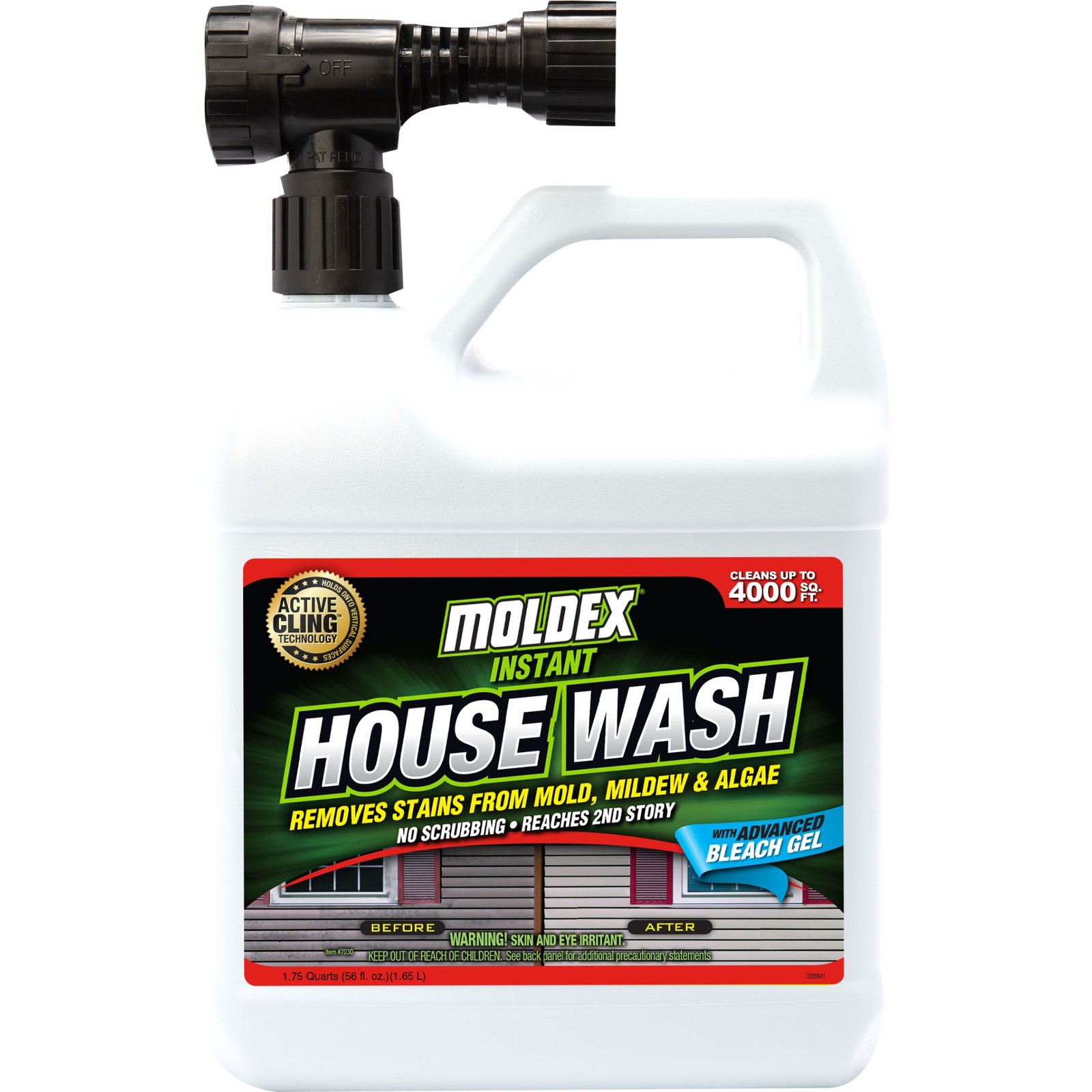 Moldex Instant House Wash 56 OZ Hose End