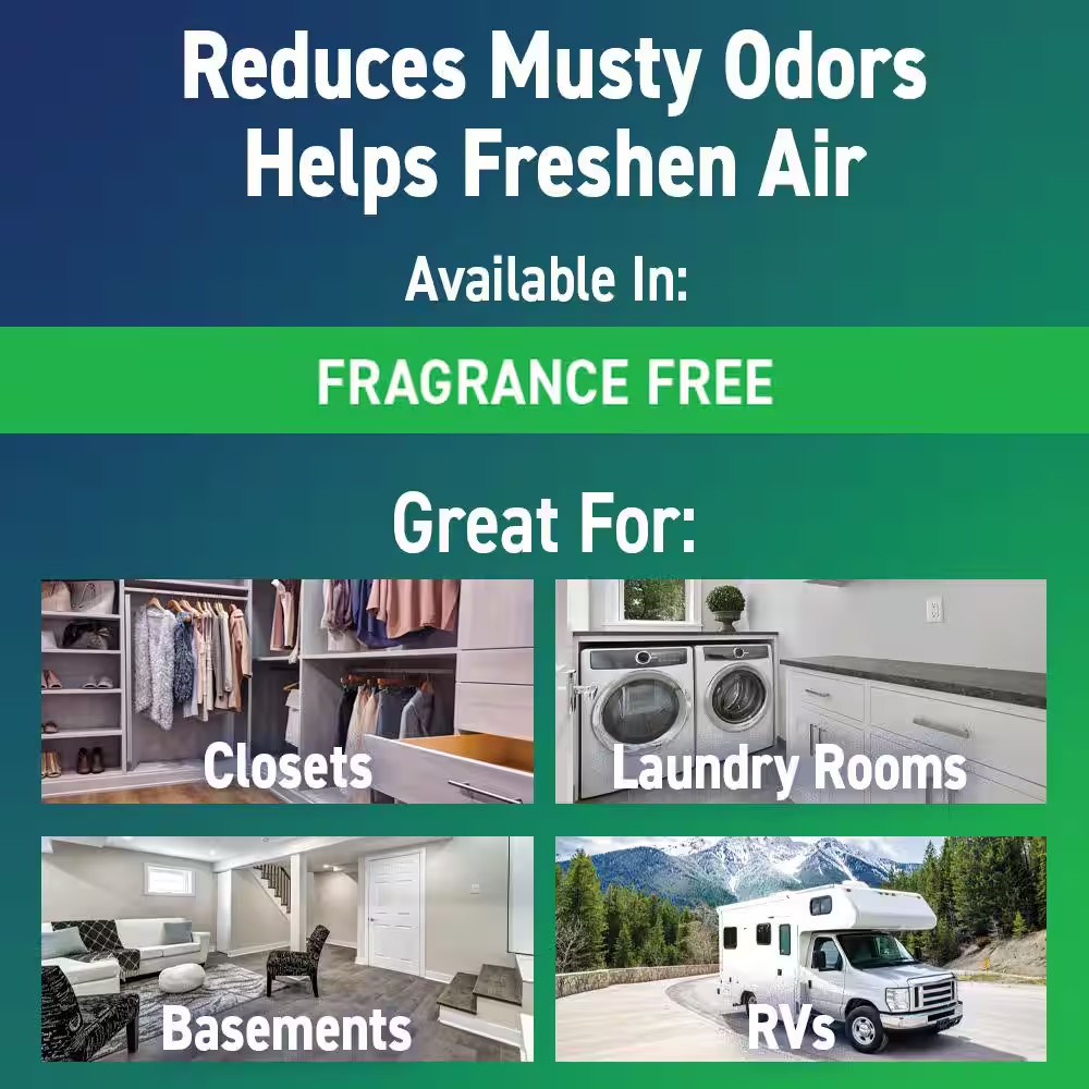 12.3 Oz. Moisture Grabber Fragrance Free Refill Tablets Mold & Mildew Product (C