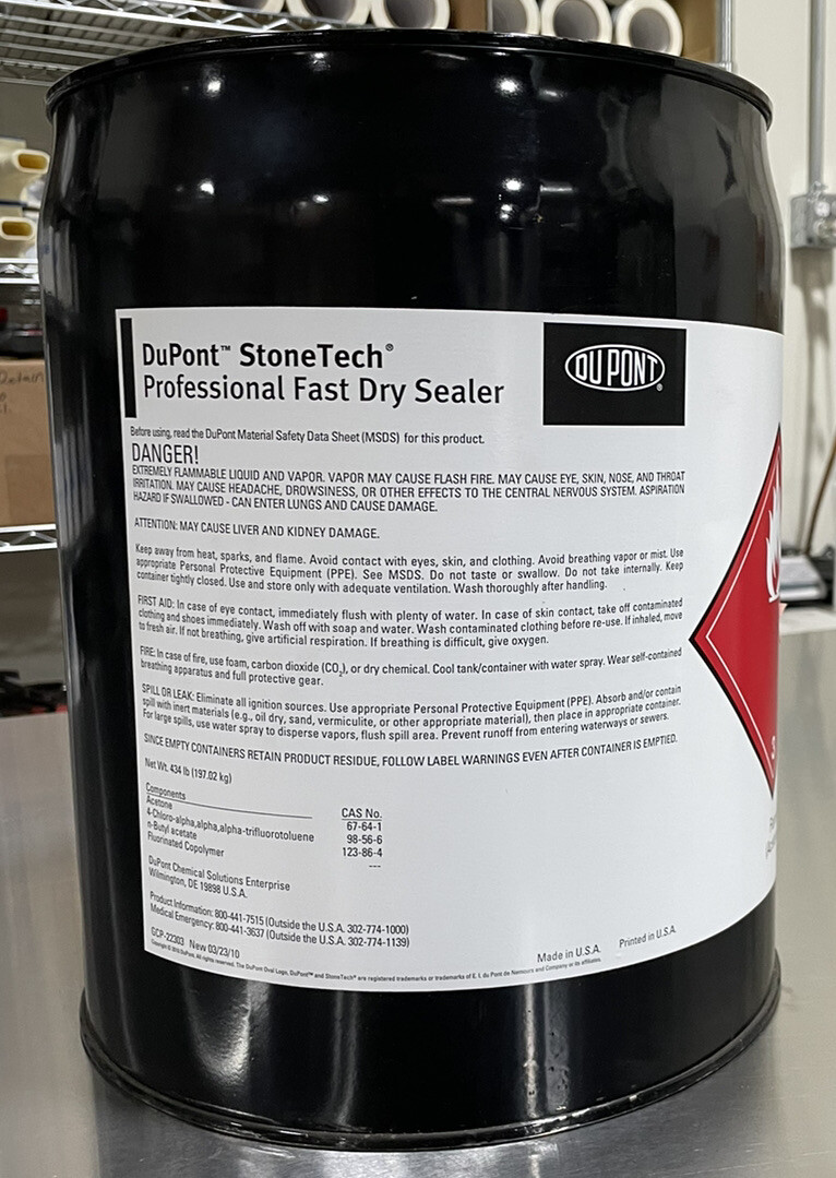 DuPont StoneTech Professional Fast Dry Sealer – 5 Gallon