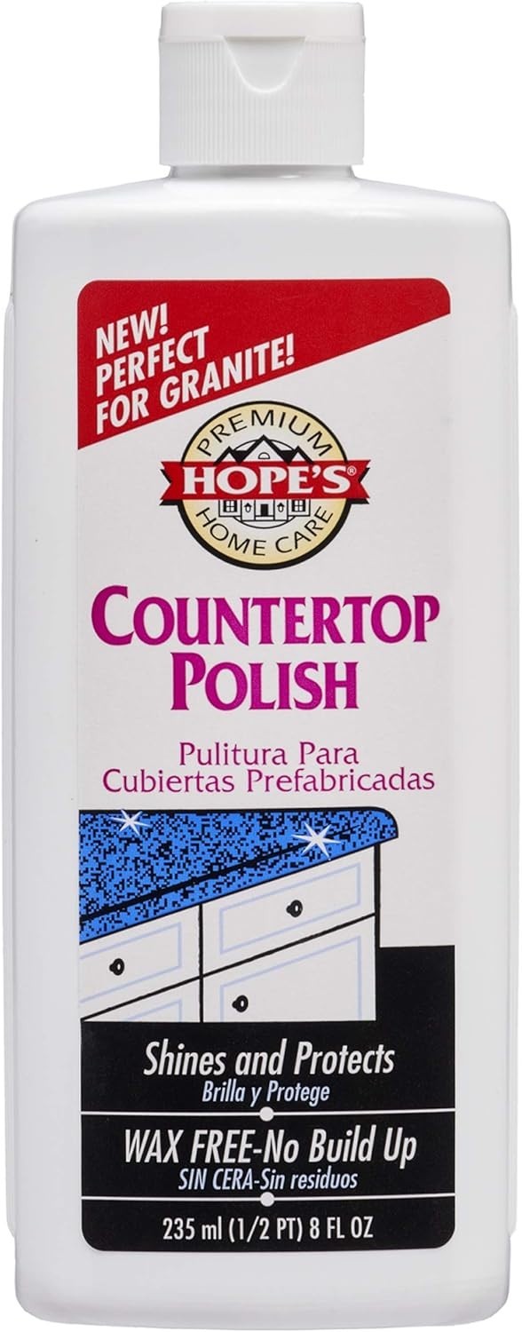 8 Fl Oz Multi-Surface Polish – Restores Shine & Protects Granite, Quartz, Marble