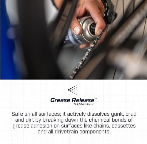 Speed Clean Bike Chain + Drivetrain Degreaser – Spray Cleaning for Bicycles &…