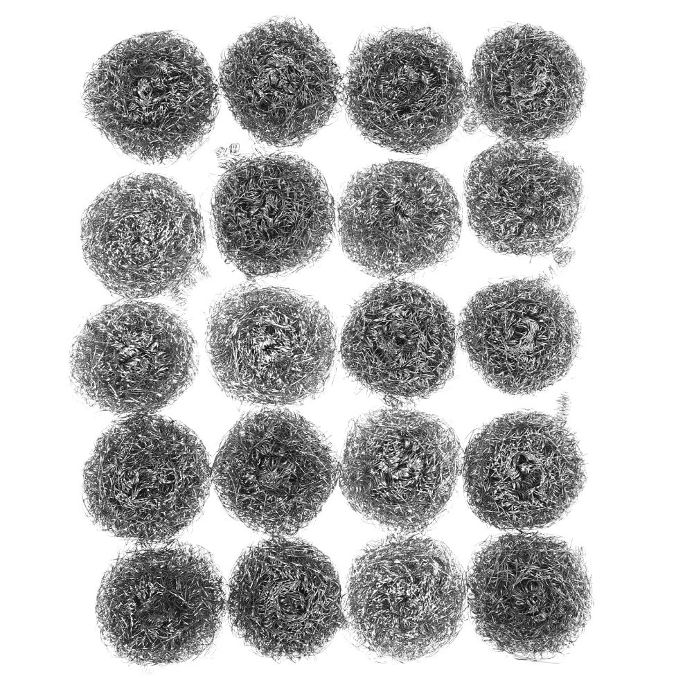 Stainless Steel Dish Bowl Cleaning Spiral Scourers Practical Kitchen Cleaner