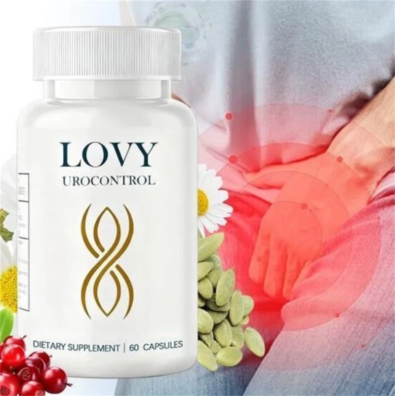 Lovy Urocontrol Capsules, Bladder Health Supplement, Maximum Strength Formula US