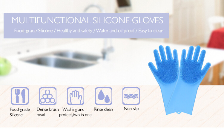 Silicone Gloves – 2 pairs in a pack, Food-Safe Silicone, Heat Resistant