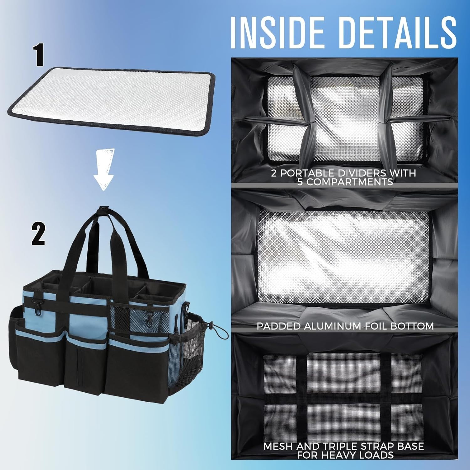 Water-Resistant Wearable Cleaning Caddy – Efficient Organizer for Housekeepers