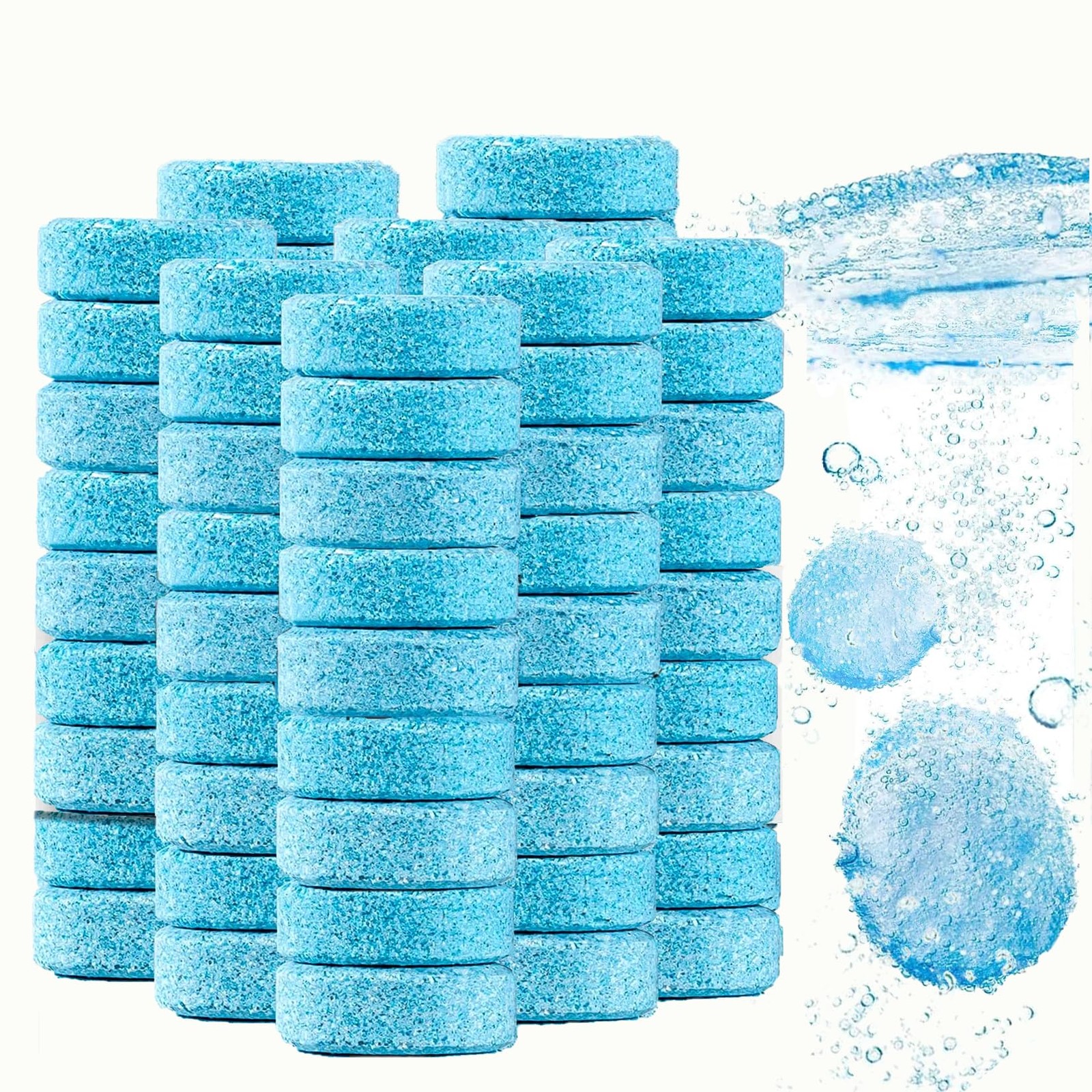 Car Windshield Washer Tablets 100PCS Glass Cleaner Effervescent Fluid Tabs USNew