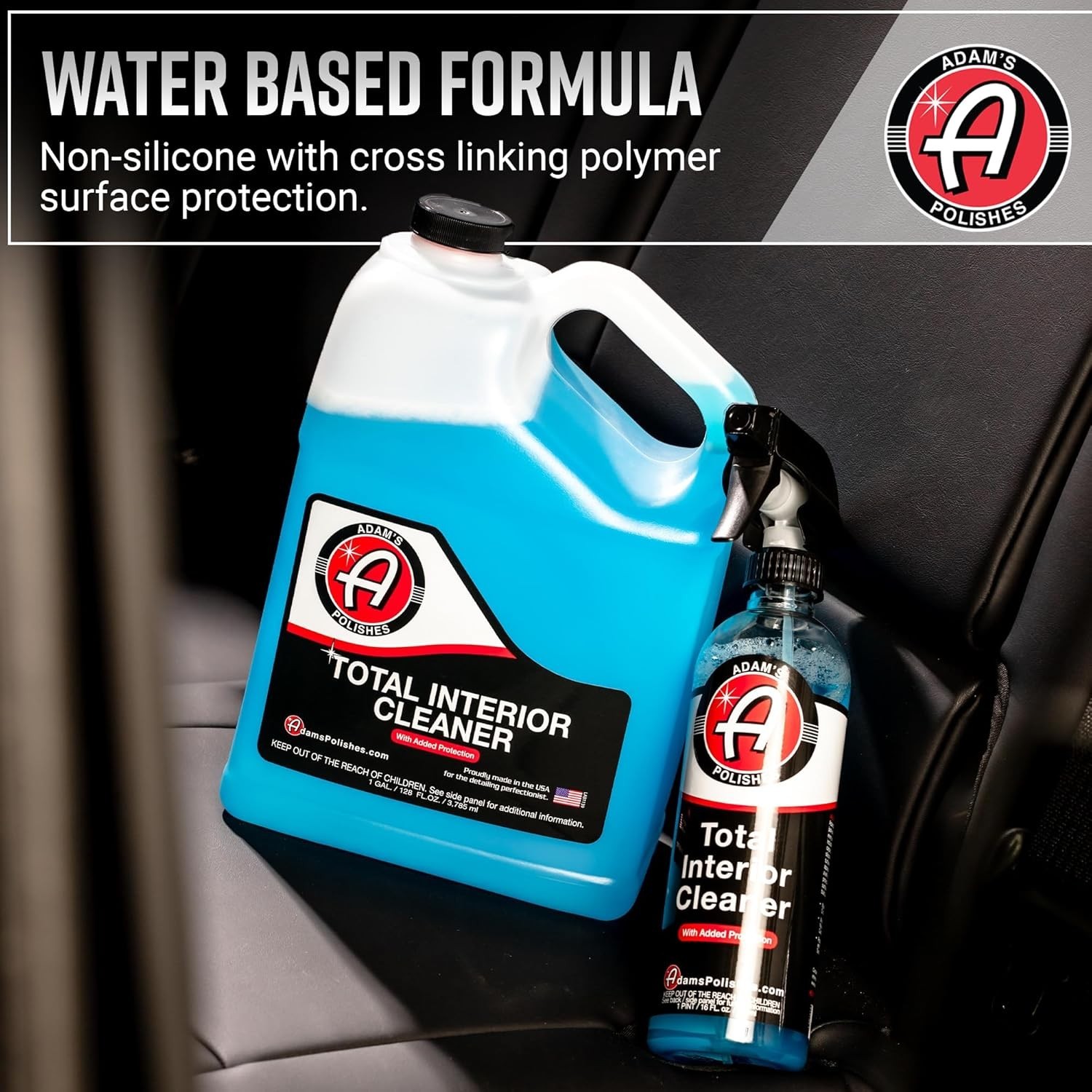 Total Interior Cleaner & Protectant – 16 Fl Oz Ceramic Infused Blueberry Scent