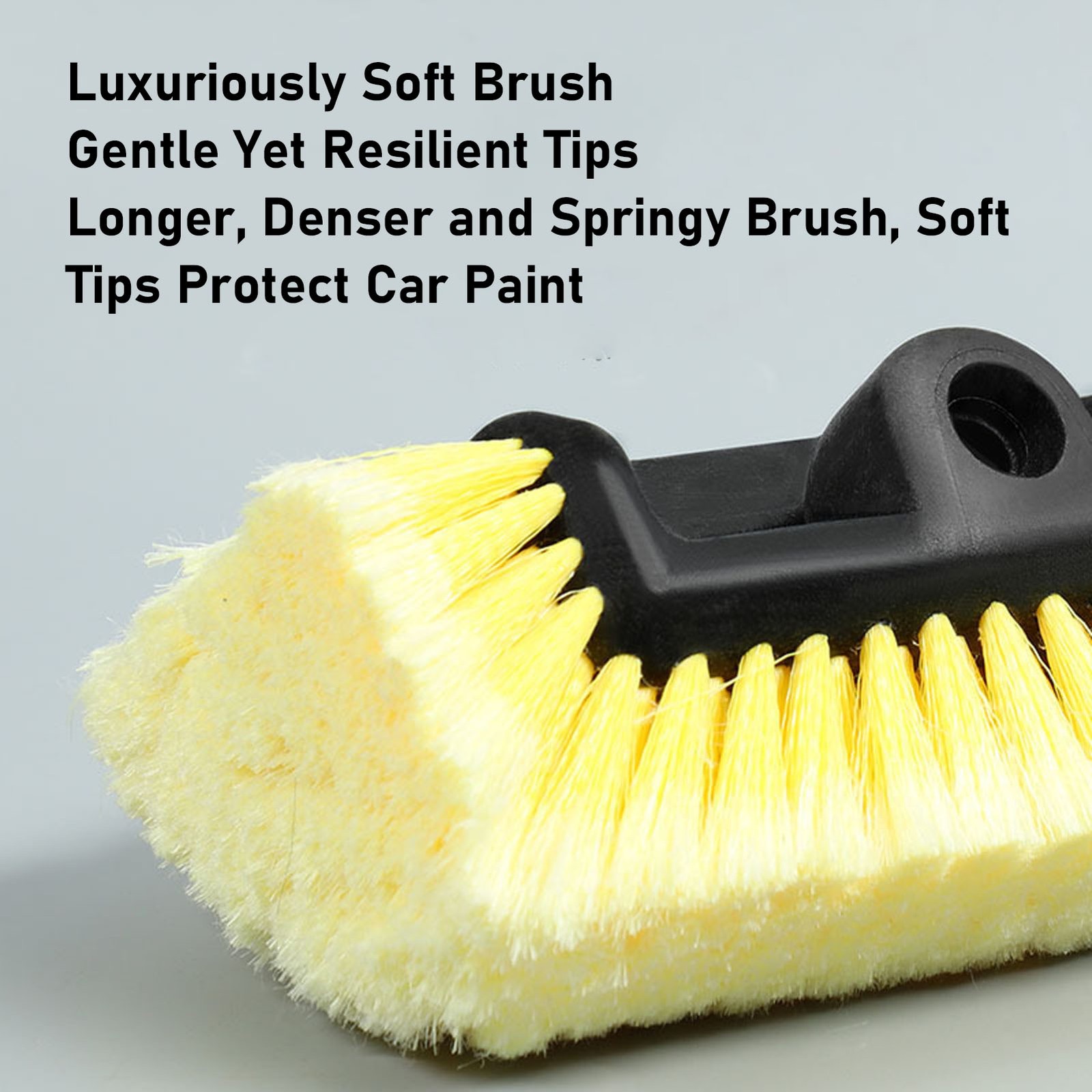 Car Wash Brush Head Soft Detail For Auto RV Boat Truck 5 Sided