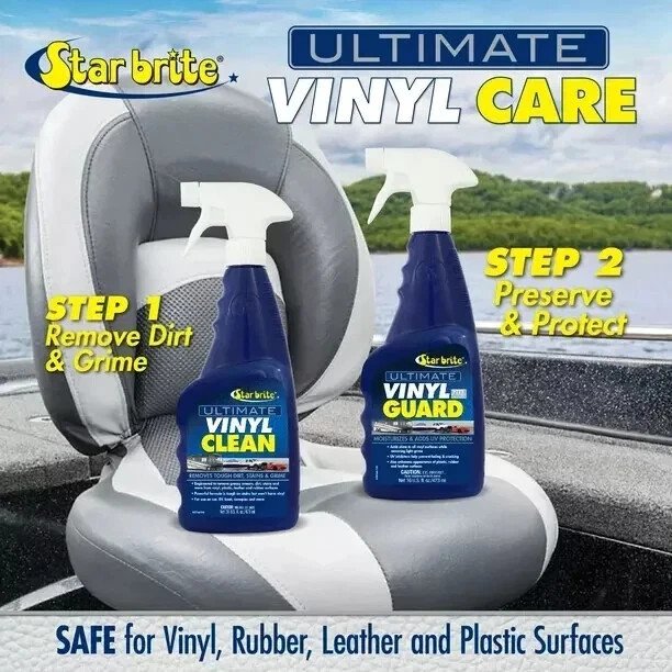 Star Brite Ultimate Vinyl Clean Spray – Multi-surface Cleaner For Auto