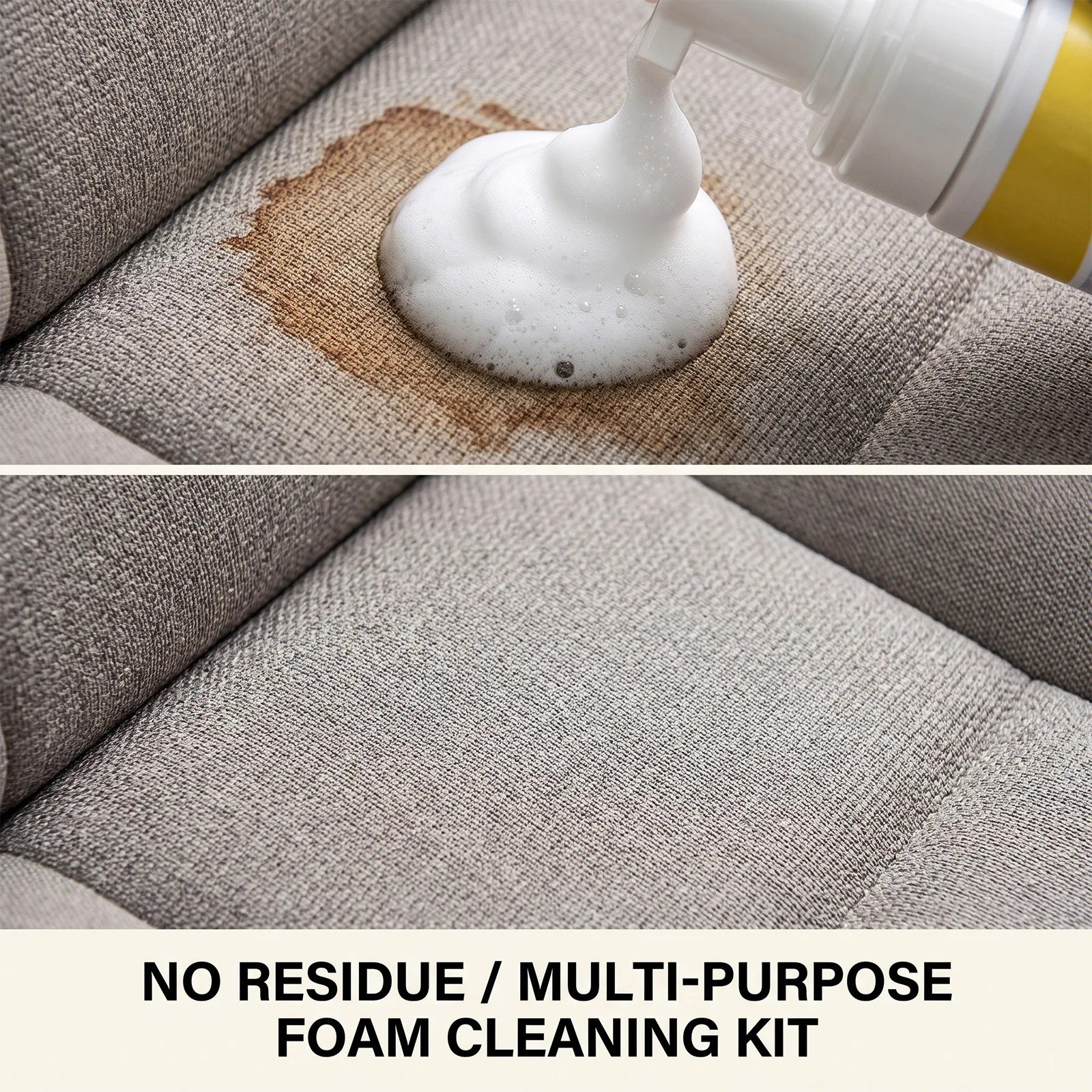 4-in-1 Multi-Enzyme Foam Cleaner, Deep Cleaning Spray for Car Kitchen Bathroom