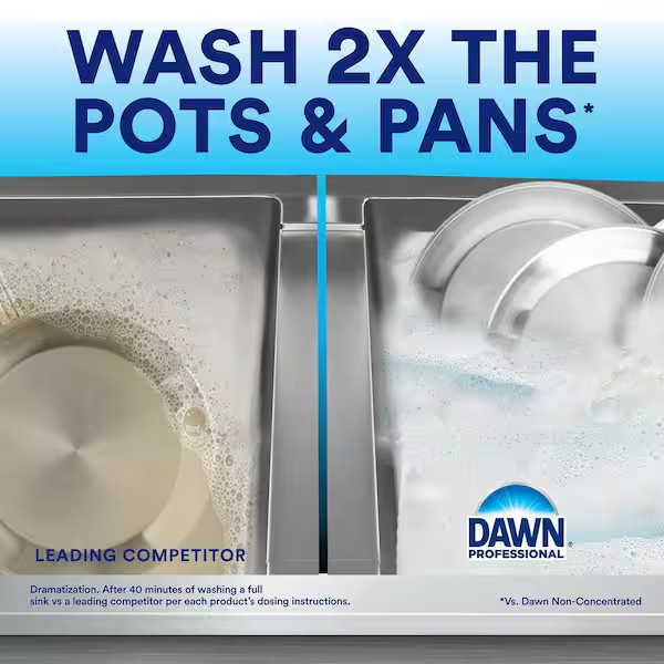 Dawn Professional Manual Pot & Pan Dish Soap, 1 gal., Choose Scent
