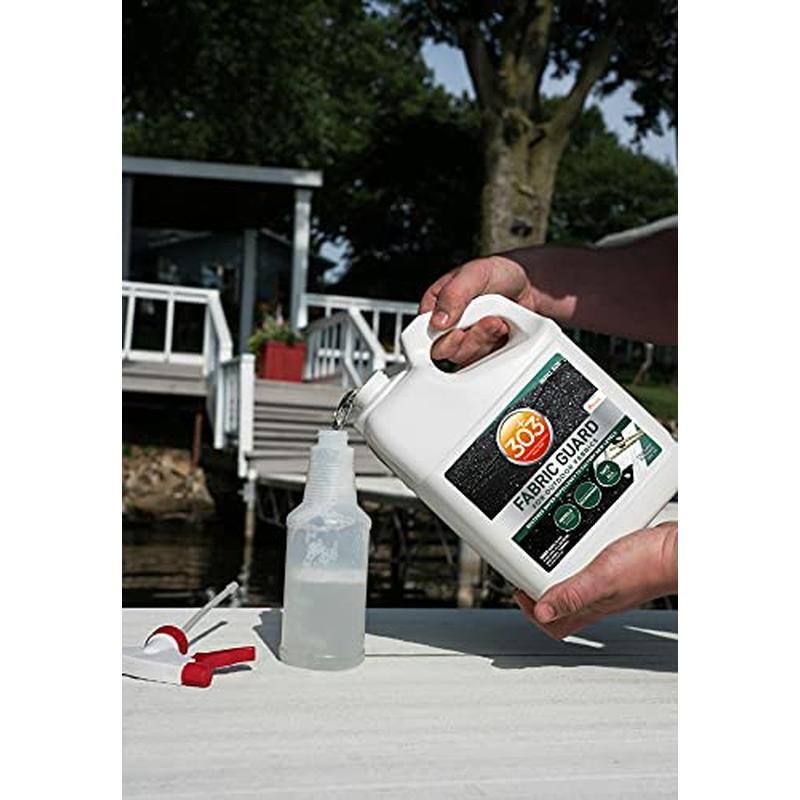 Marine Fabric Guard Water Repellent Stain Protector Outdoor Fabrics 12oz New