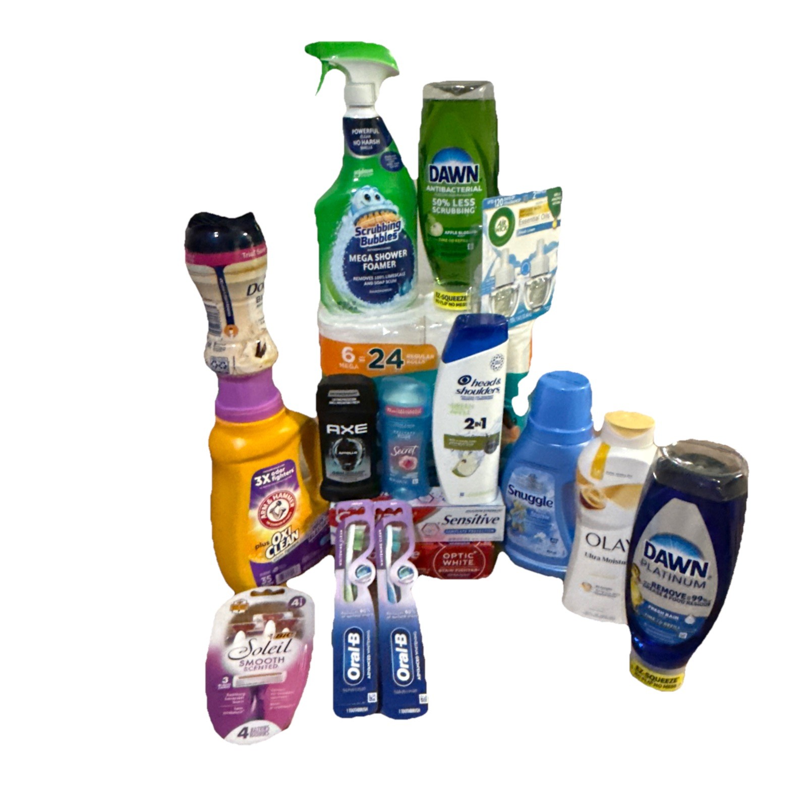 household cleaning supplies bundle lot