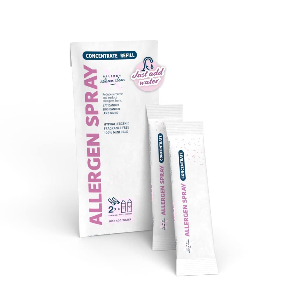 – Allergen Spray Concentrate 2 Pack | Use Your Own Bottle | Over 64oz Total