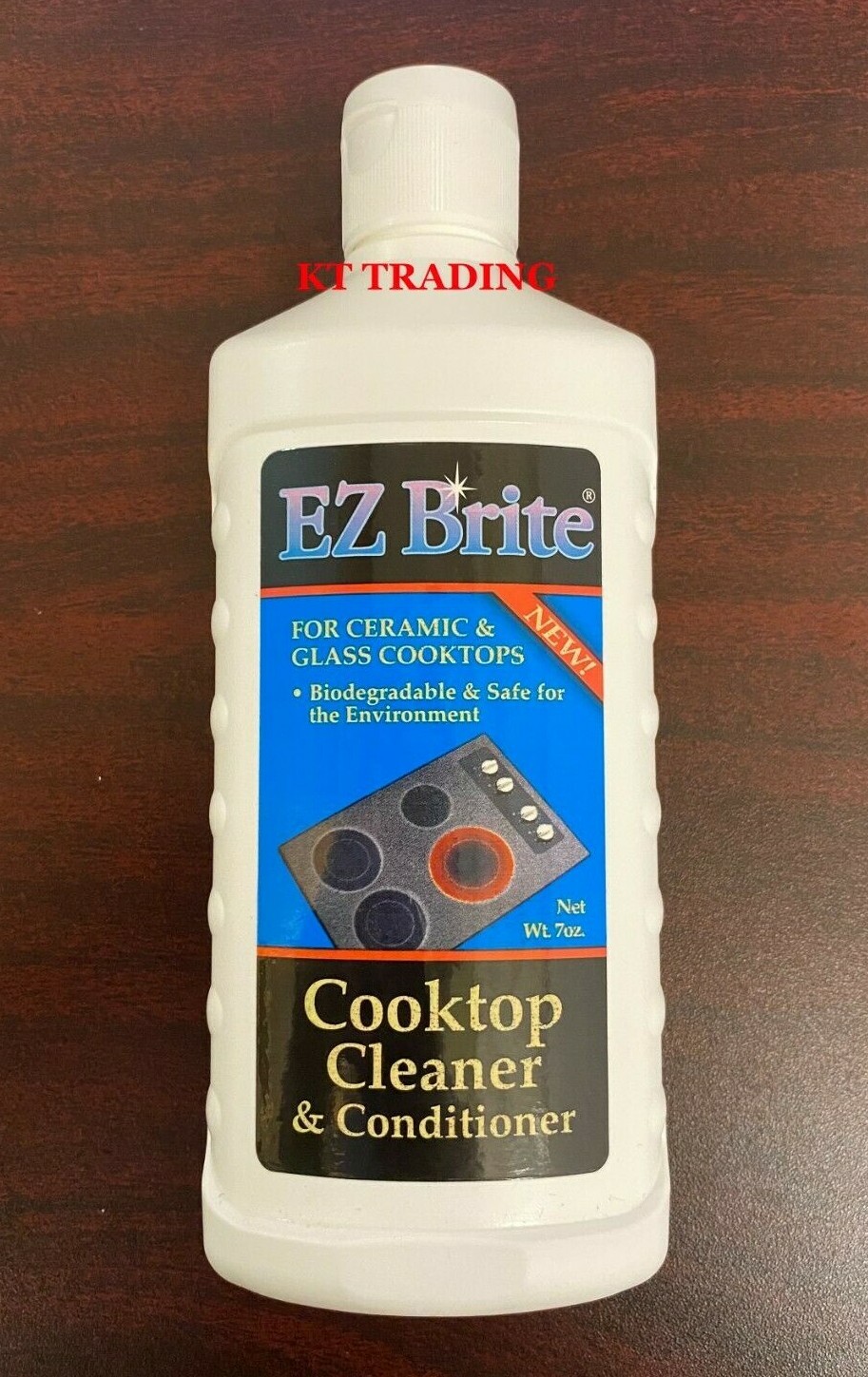 EZ Brite CERAMIC GLASS COOK TOP Biodegradable CLEANER & CONDITIONER Surface Safe