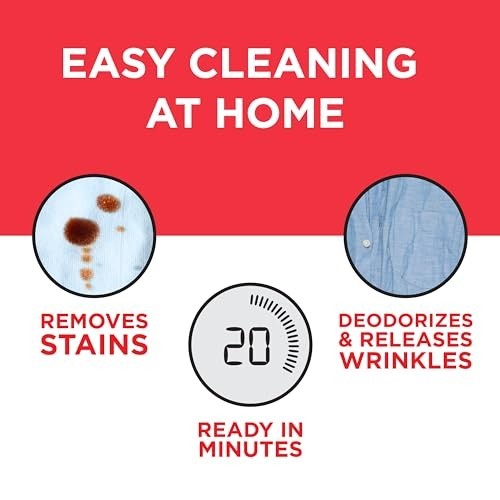 At-Home Dry Cleaner Refill – Gentle Laundry Care for Special Fabrics, 12 Loads +