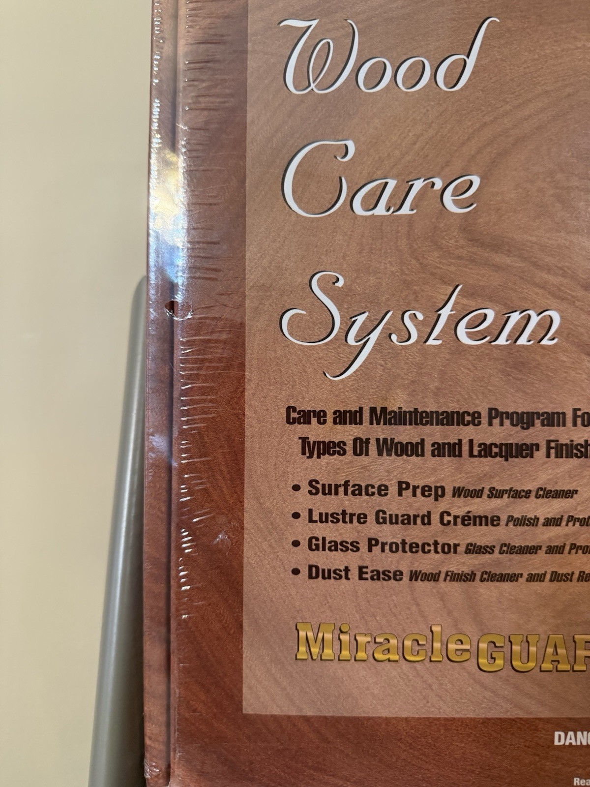 RHODES FURNITURE MIRACLE GUARD PREMIUM WOOD CARE SYSTEM KIT NEW SEALED BOX NEW .