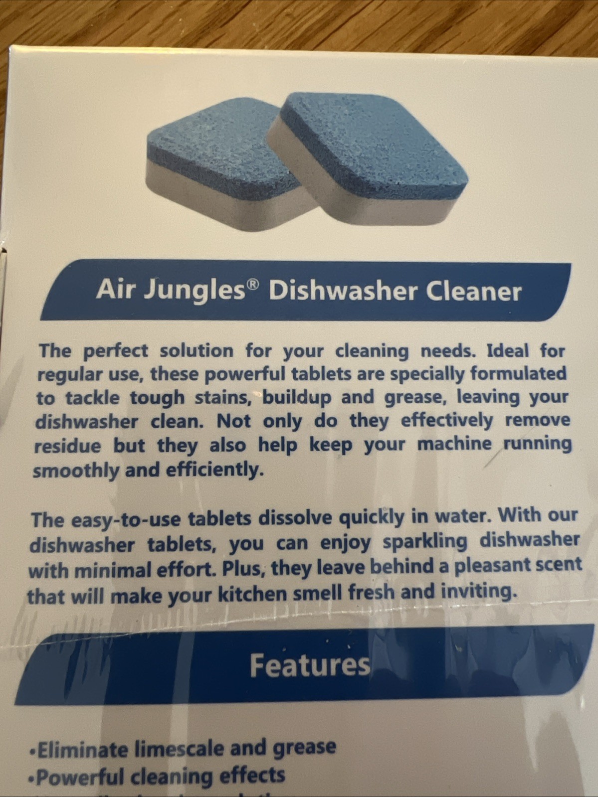 48ct Dishwasher Cleaner Fragrance-Free Deep Clean Tablets / New 2 packs of 24ct
