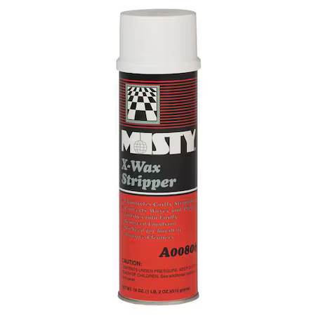 Misty 1033962 Misty X-Wax Wax Stripper, 18 Oz, Aerosol, 12Pk