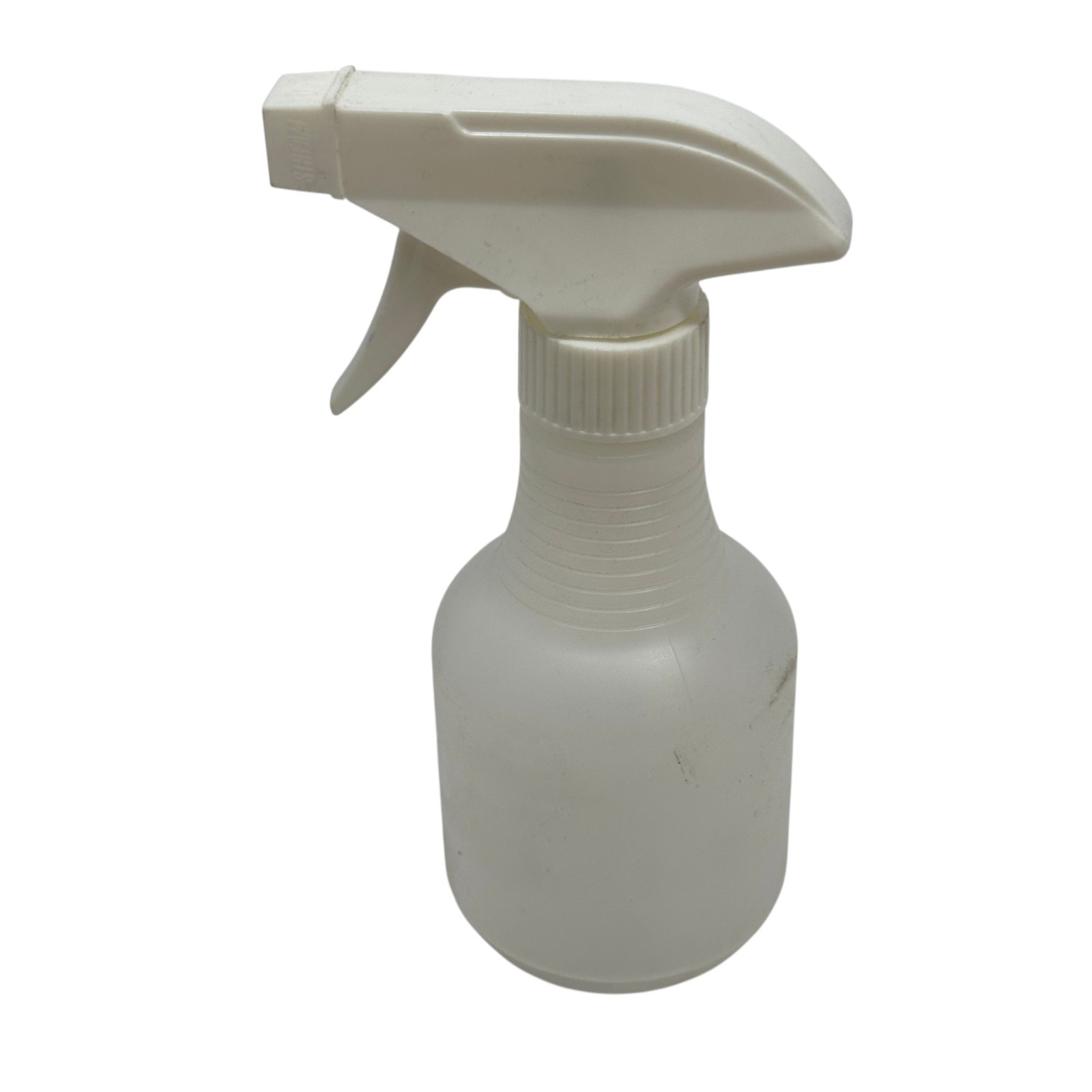 Empty White Plastic Trigger Spray Bottle 8 oz Refillable Sprayer Tool