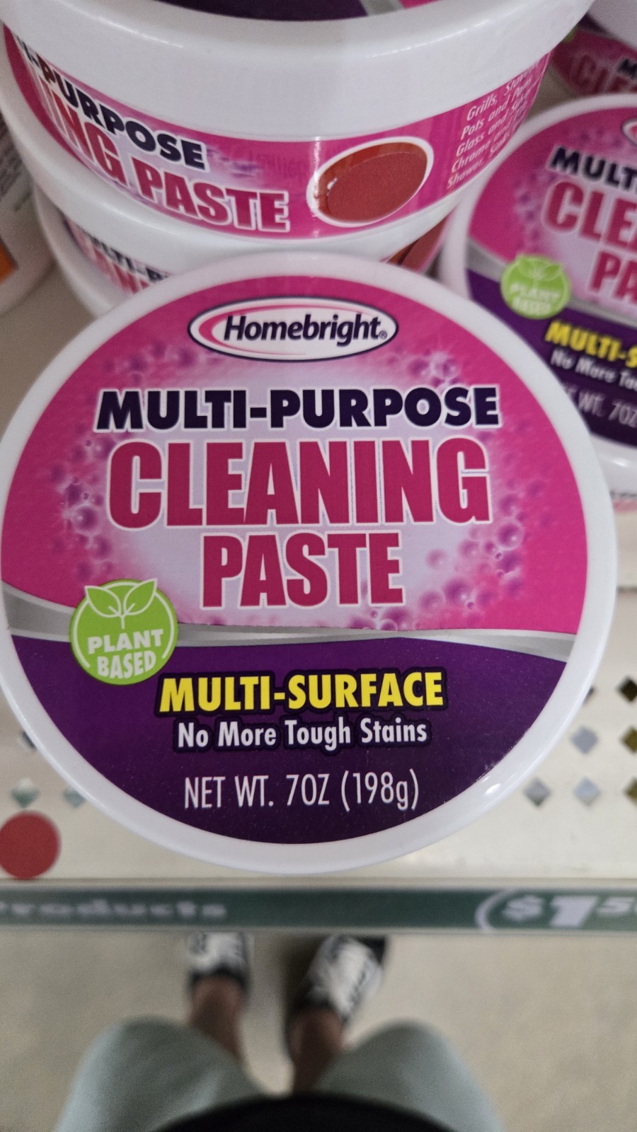 Homebright Multl Multi-Purpose Cleaning Paste Multi Surface Plant Based