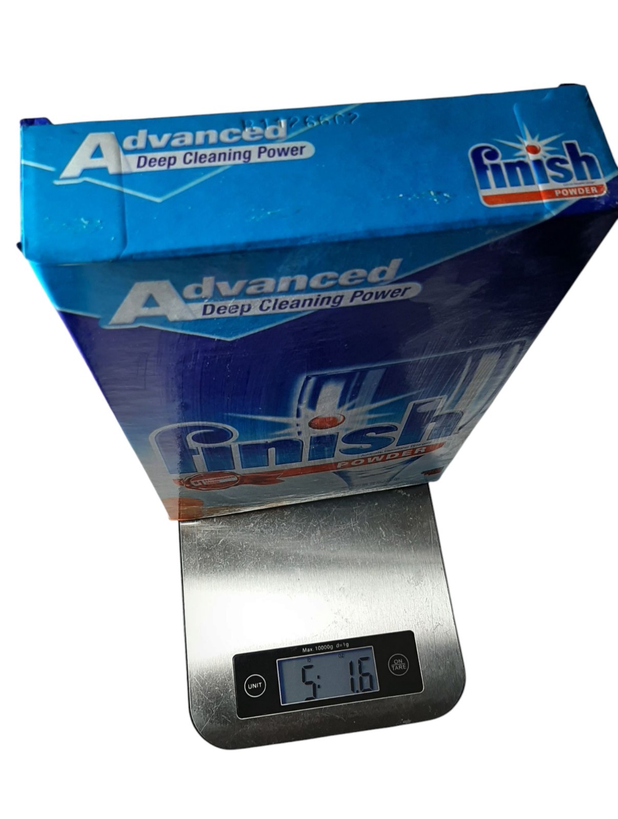 Finish Powder Dishwasher Detergent Orange Fresh Scent 75 Oz. Advanced Deep Clean