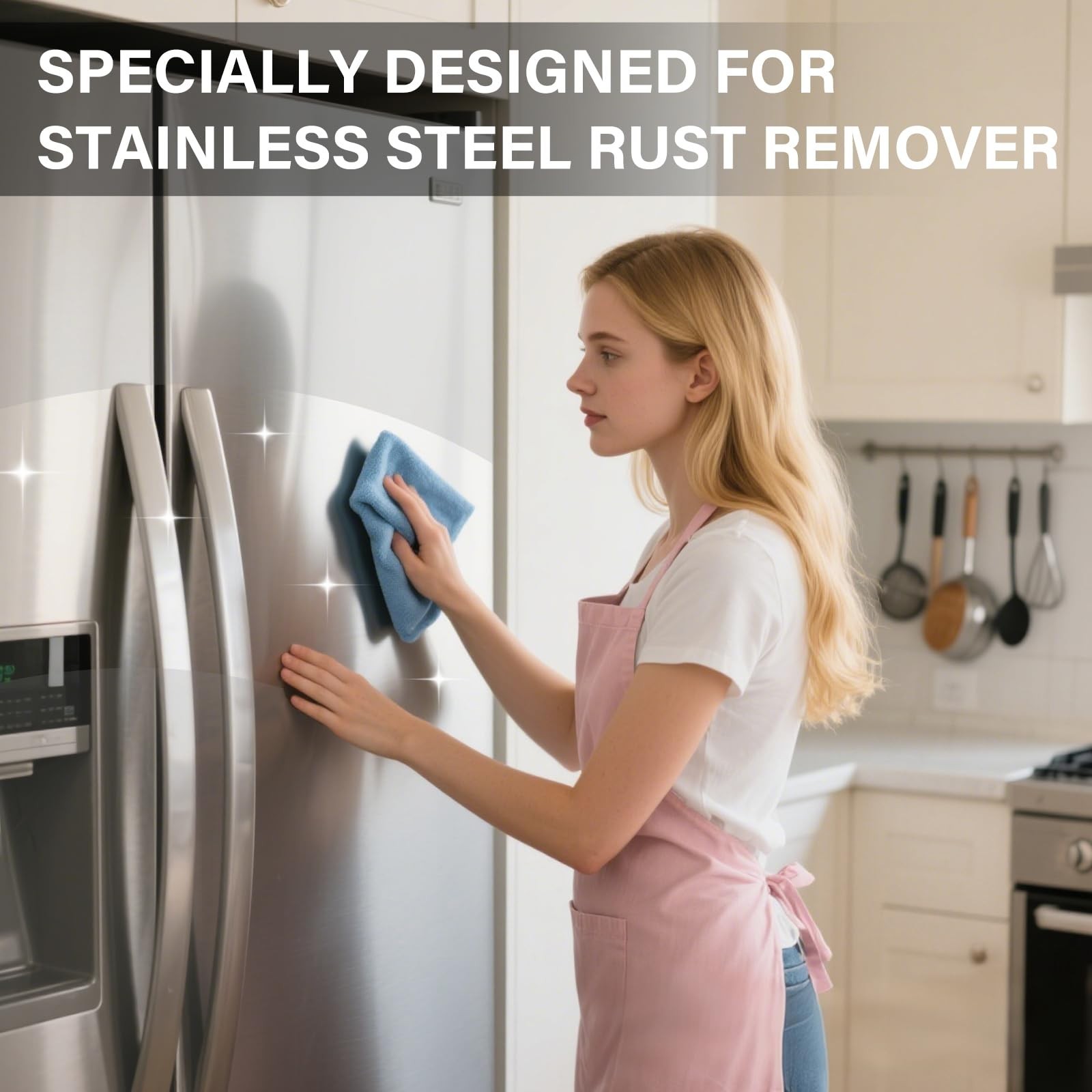 Stainless Steel Rust Remover – 200ML Cleaner for Grills, Sinks, Appliances & Too