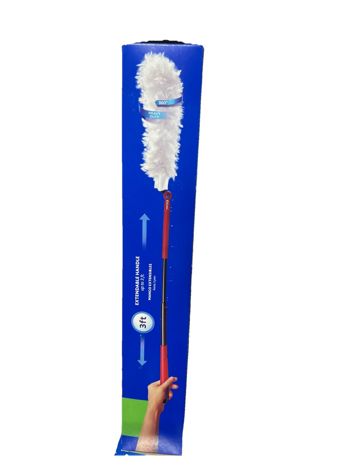O-Cedar Flex and Catch Heavy Duty Dusting Kit with Stay-On Duster Hook