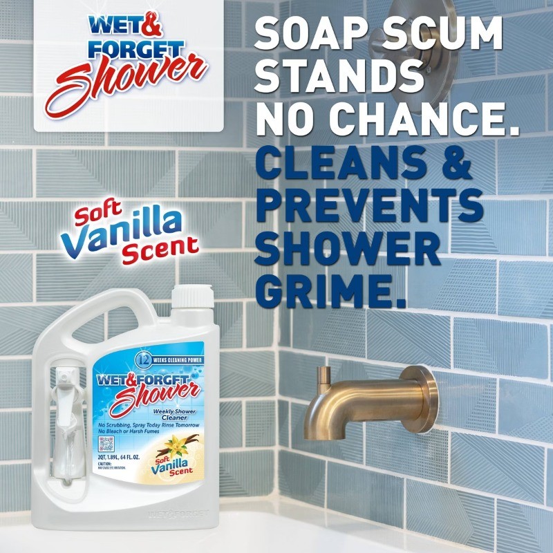 Shower Cleaner – Vanilla Scent – 64 fl oz