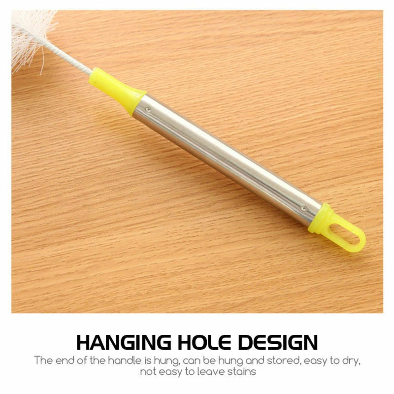 Brew Scrubbing Cleaner Long Handle Bottle Cup Cleaning Brush Kitchen Washer Tool