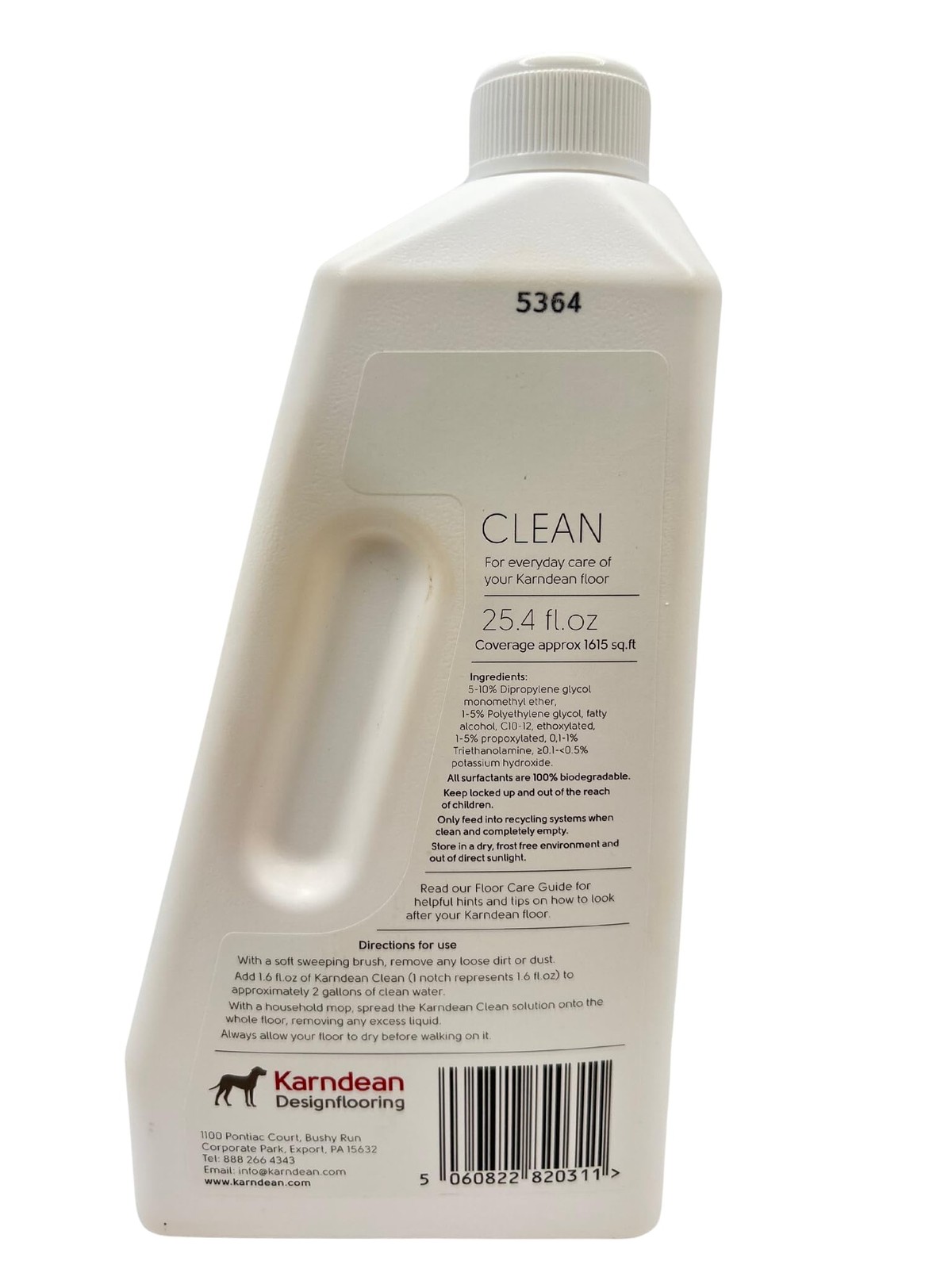 LVP Floor Cleaner No-Rinse Formula for Luxury Vinyl Plank Floors – pH Neutral…