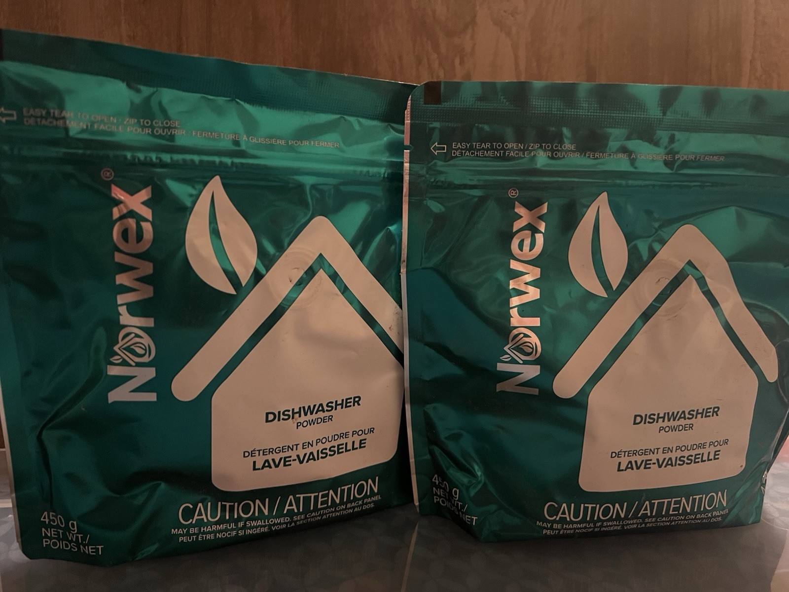 Norwex dishwashing powder 2 pack