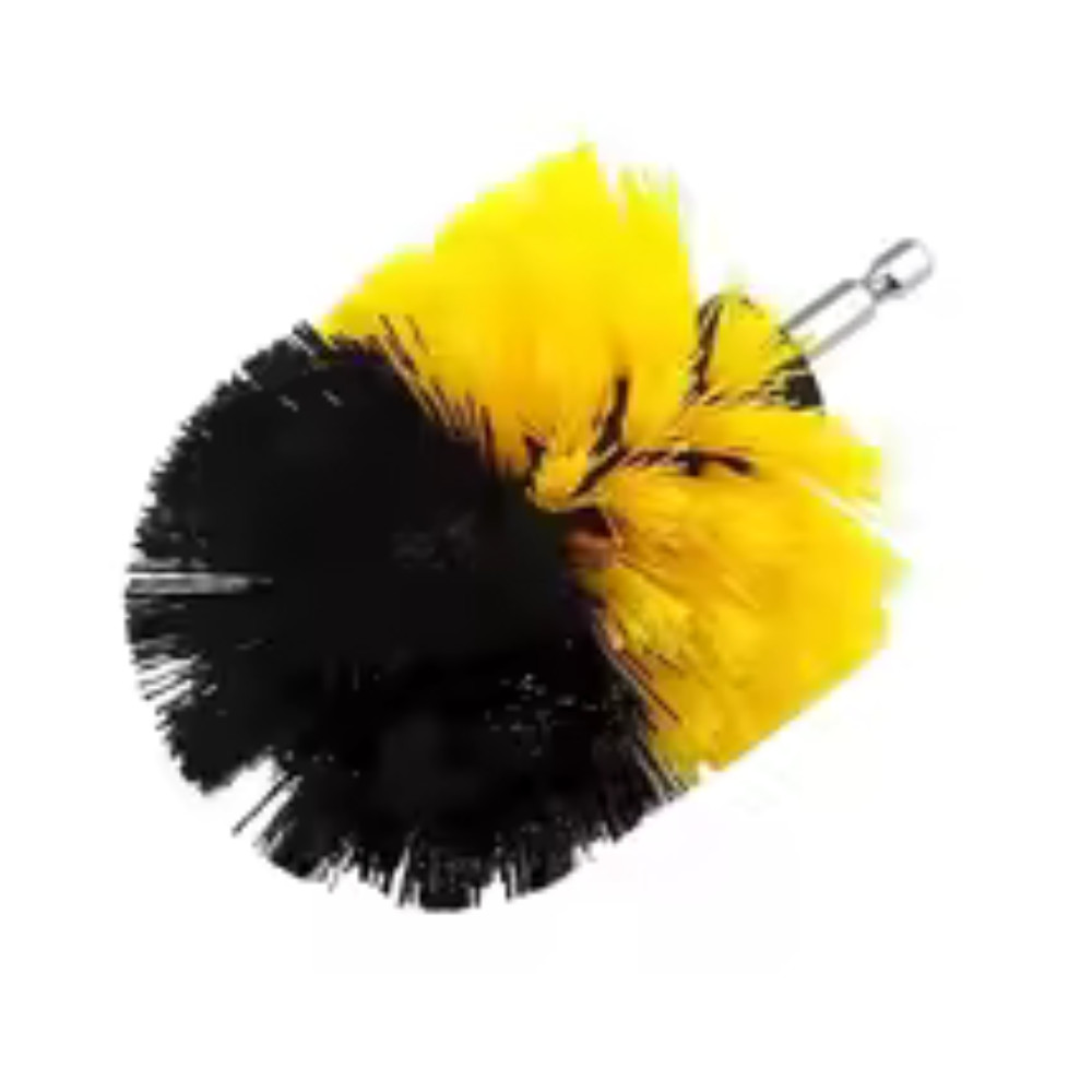Brush Drill Brush Attachment Power Scrubber Tools For Cleaning Carpet & Leather