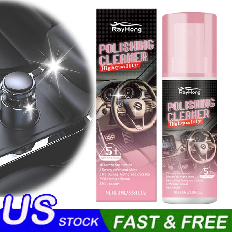 (-20%OFF) Polishing Cleaner Cars Interior Car Interior Detailer and Cleaner -USA
