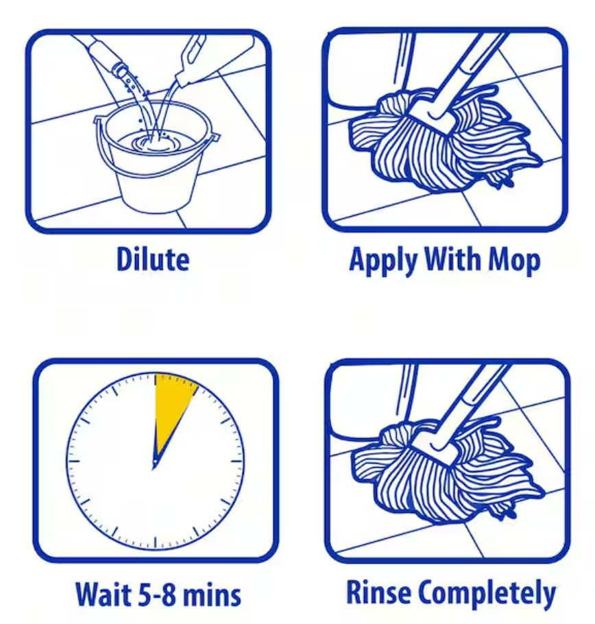 Zep Heavy-Duty Floor Stripper Concentrate (Ammonia Free) 5 Gallon