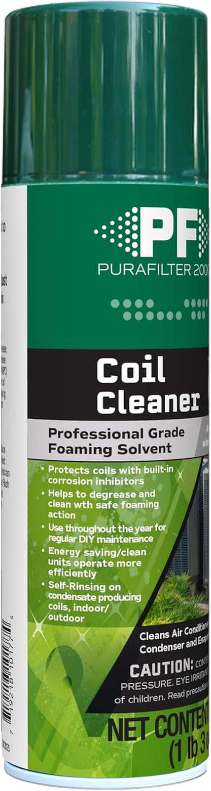 2000 Coil Cleaner Foaming Spray | Use on AC HVAC Condensers and Evaporator Coils