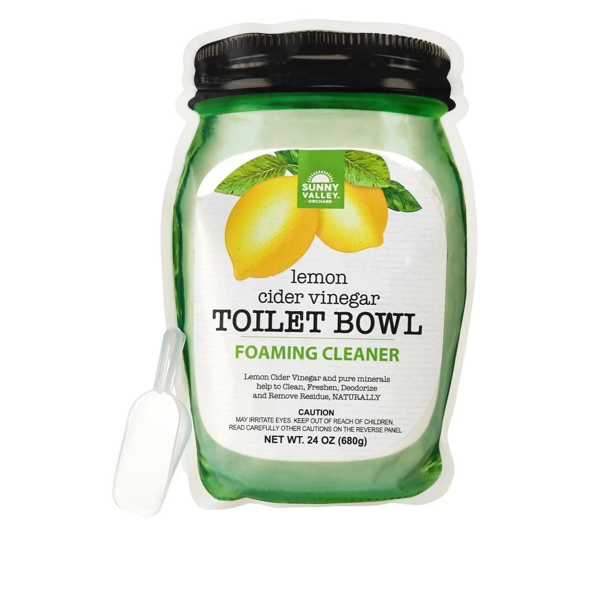 Sunny Valley Orchard Foaming Toilet Cleaner Lemon Cider Vinegar Scent 24 oz. New