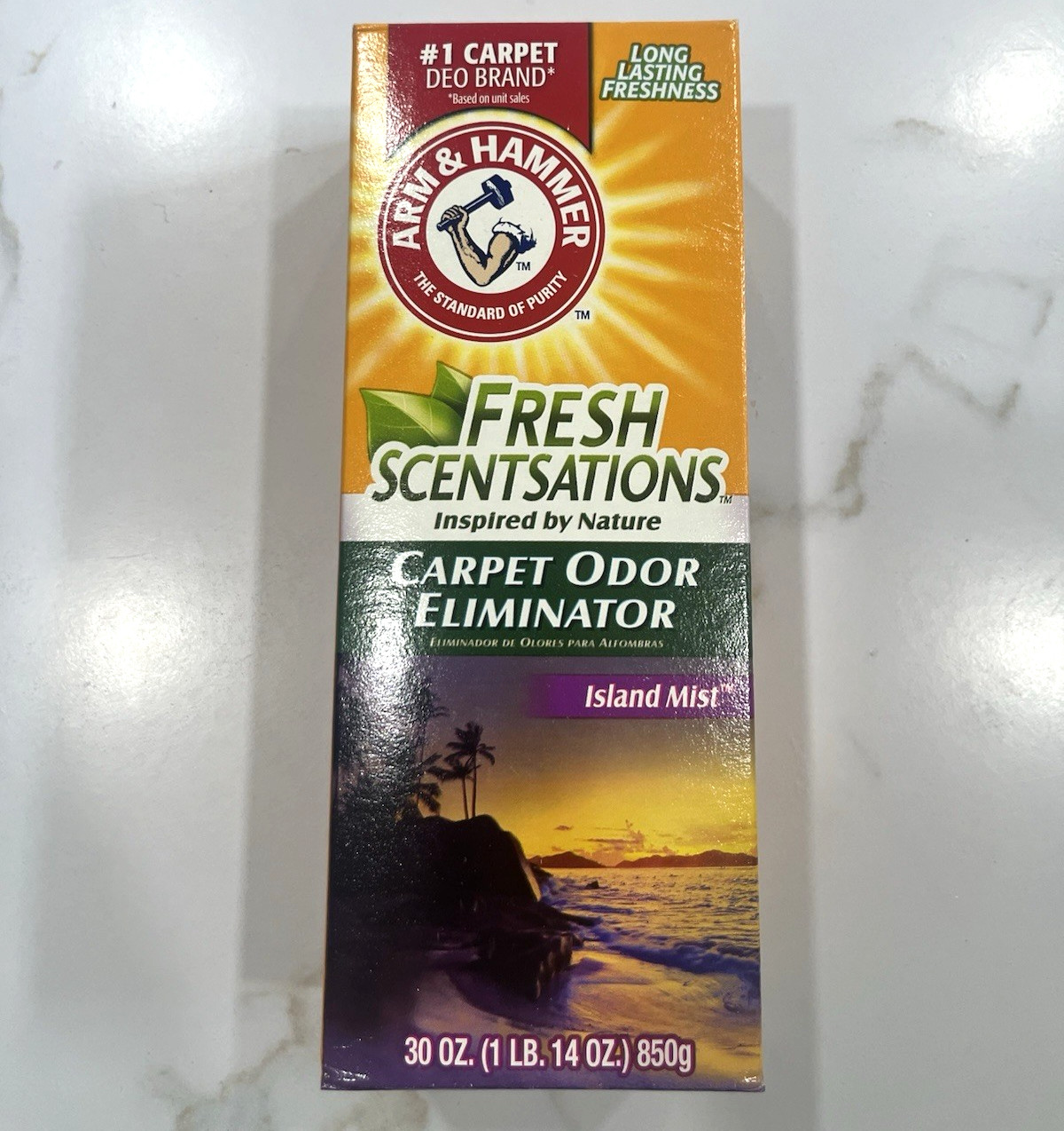 5 Pack – Arm & Hammer Fresh Scentsations Island Mist Carpet Odor Eliminator 30oz