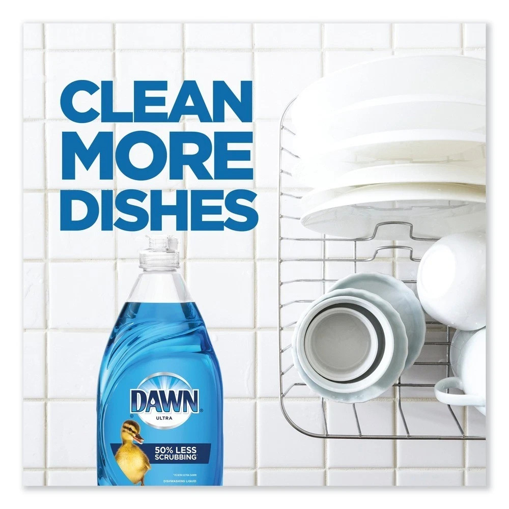 Dawn Liquid Dish Detergent, Dawn Original Scent, 7.5 oz Bottle, 12/Carton