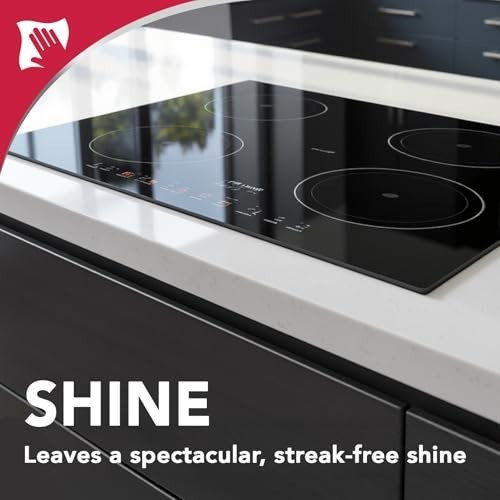 Cooktop Cleaner Paste 9 Ounce Non Abrasive Glass Ceramic Induction Top Stain