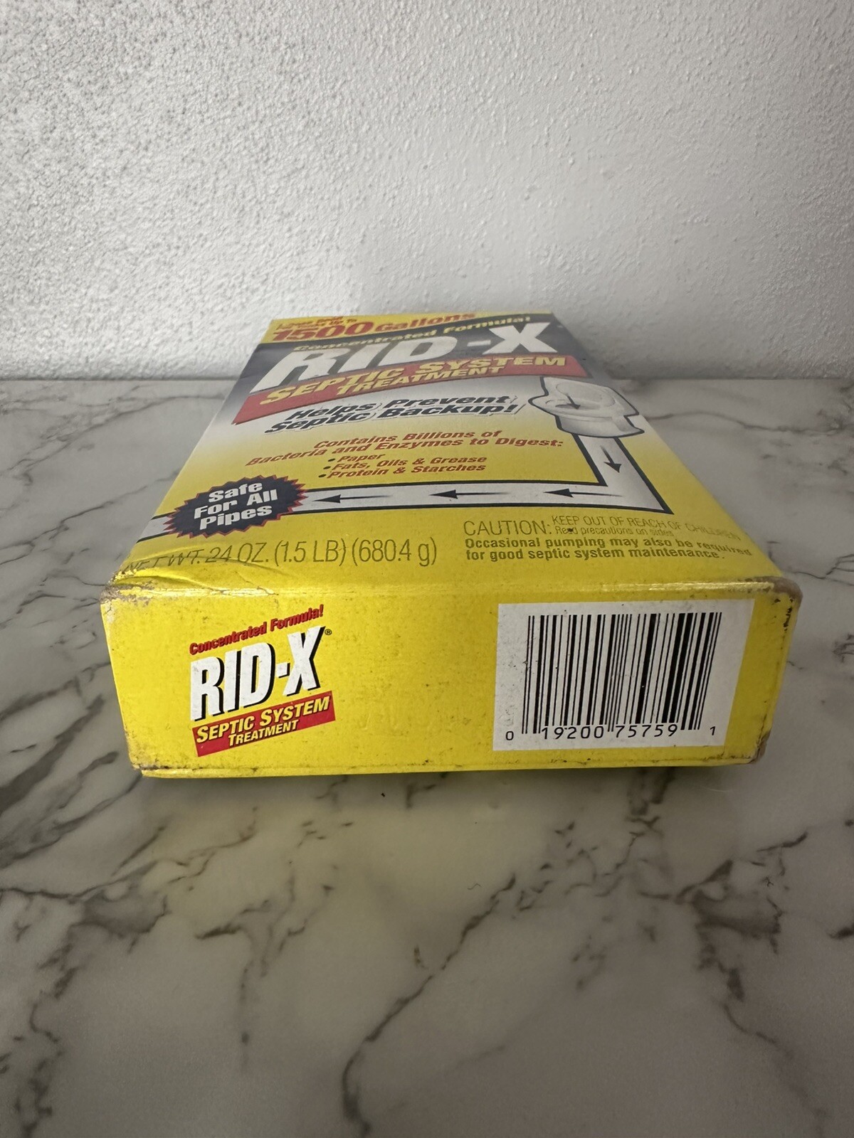 RID-X Septic System Treatment. 24 Oz / 1.5 Lb. New. Sealed. One Month Supply