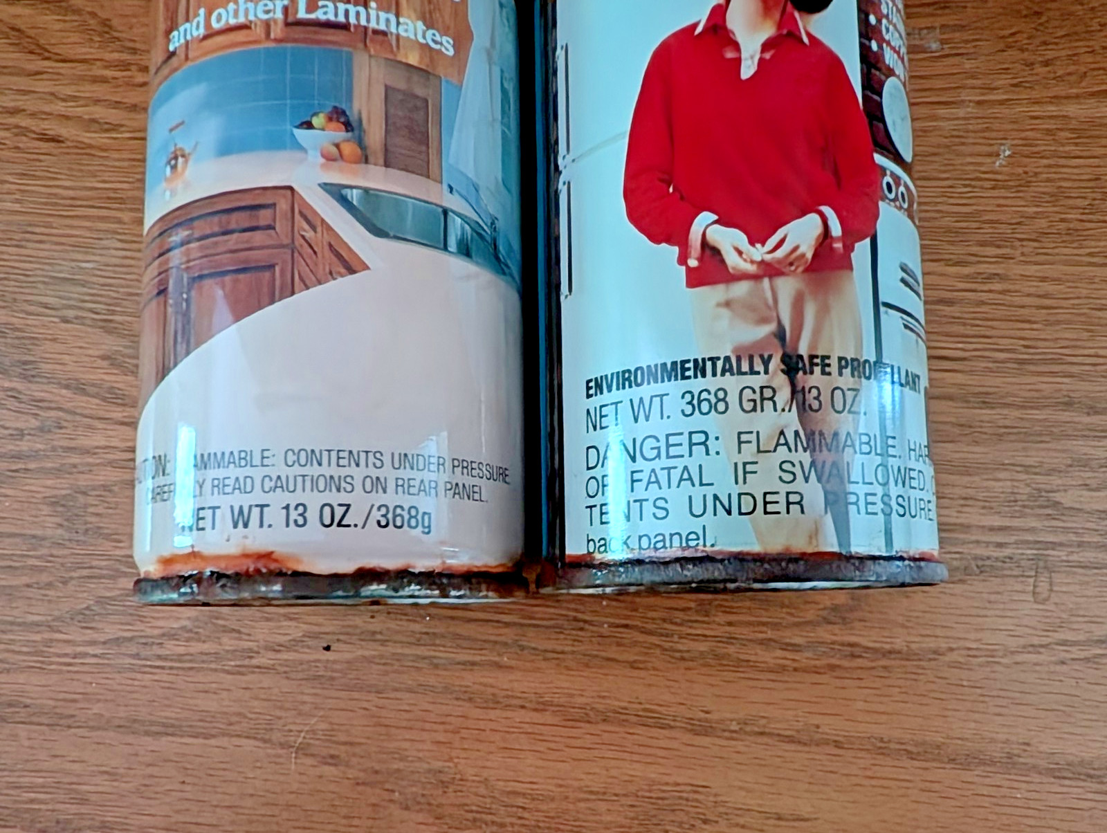 Vintage Countertop Magic & Kitchen Magic 130z Cleans & Polishes 95+% Full