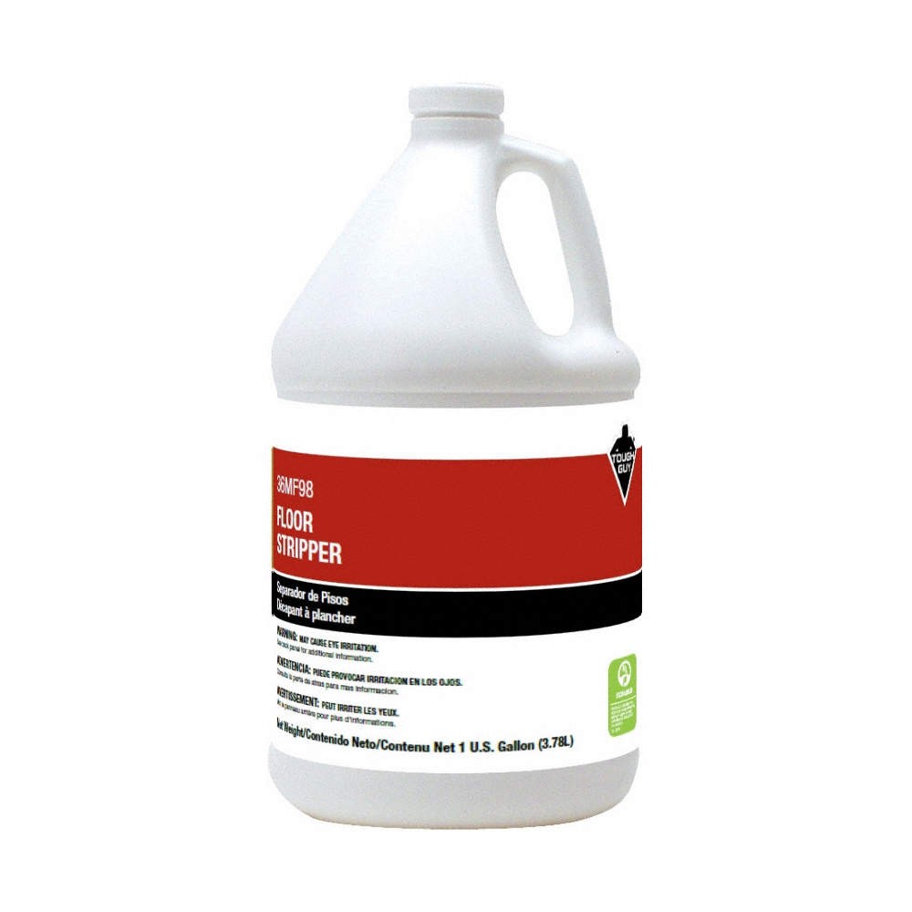 TOUGH GUY 36MF98 Floor Stripper,Liquid,1 gal,Jug 36MF98