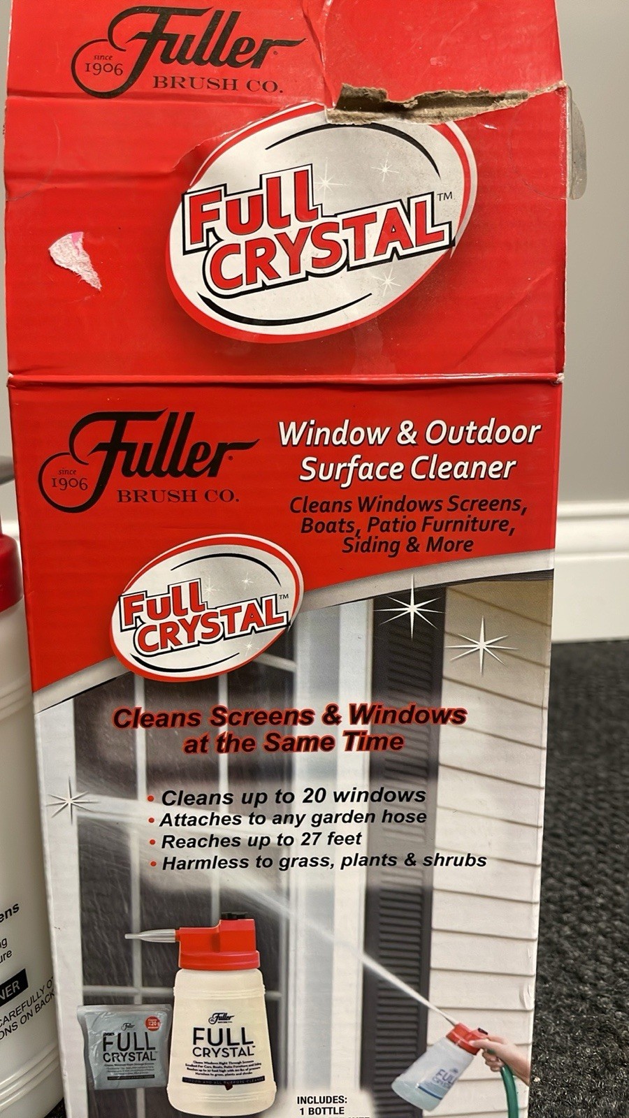 Fuller Brush FBFC-6 As Seen On TV Full Crystal Window & Outdoor Surface Cleaner