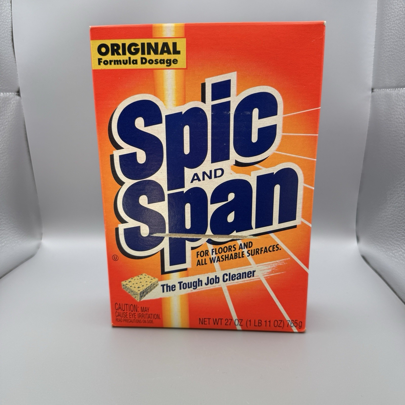 Spic and Span Extra Strength Powder Original Formula Tough Job Cleaner, 27oz