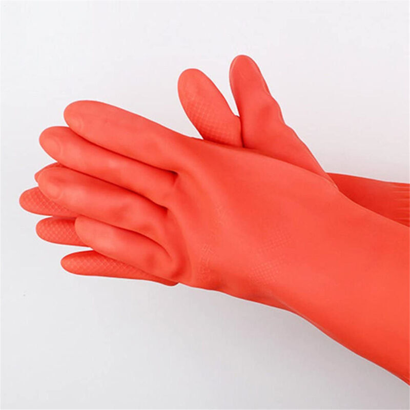Latex Long Gloves Aquarium Fish Tank Industrial Thick Gauntlets 45/56cm